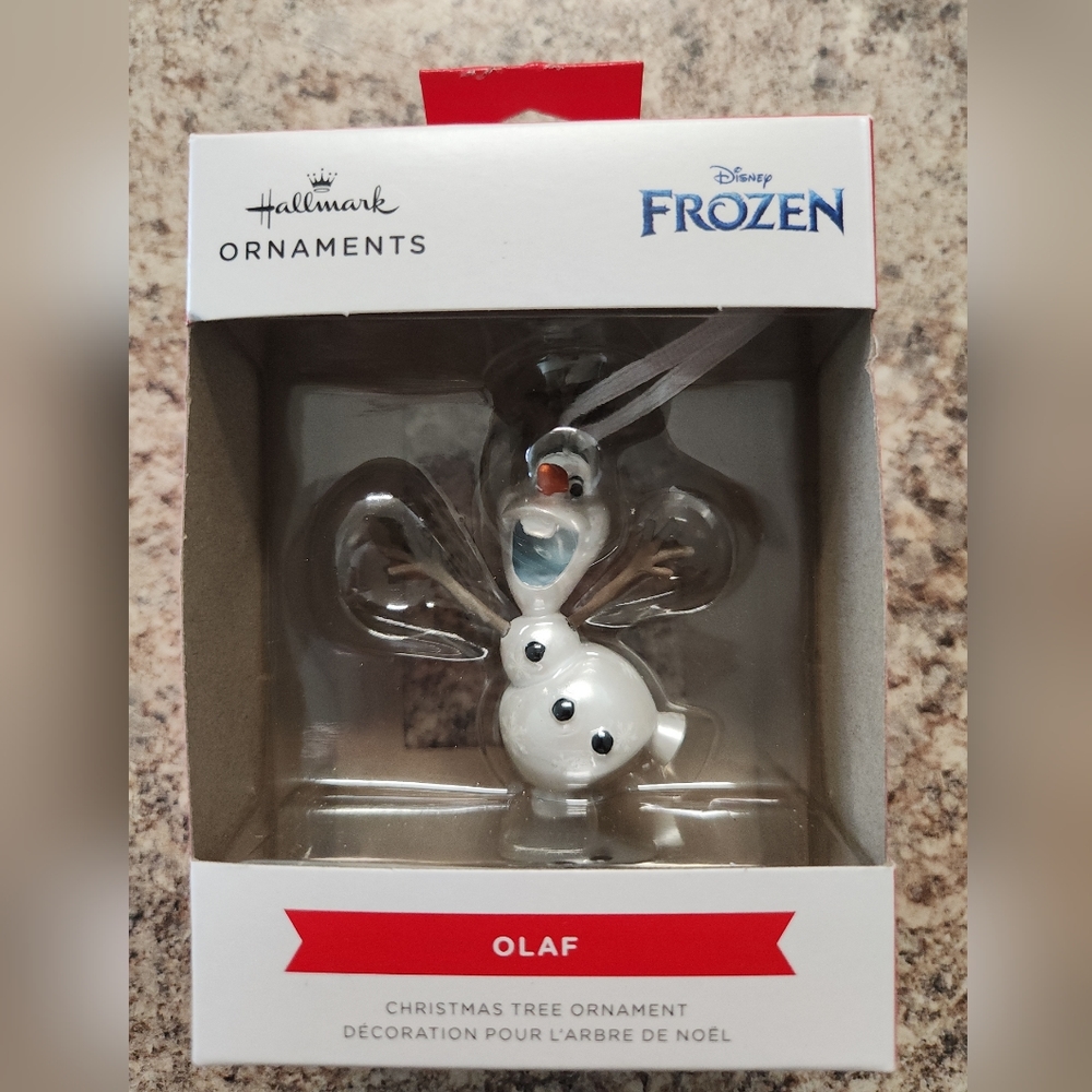 Hallmark Disney's Frozen Olaf Christmas Ornament New
